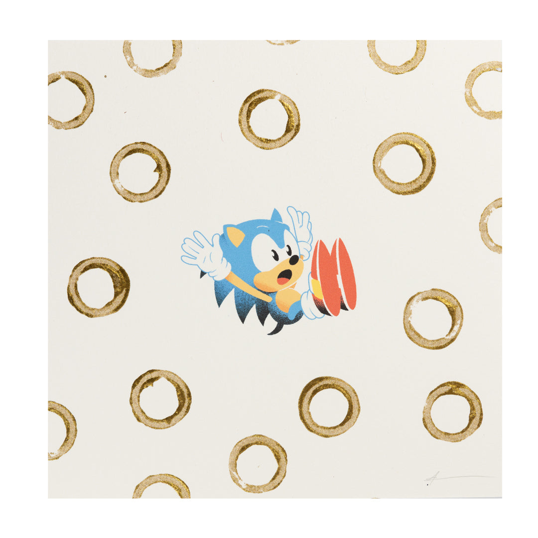 Justin Erickson of Phantom City Creative - Ring Drop (Art Print)