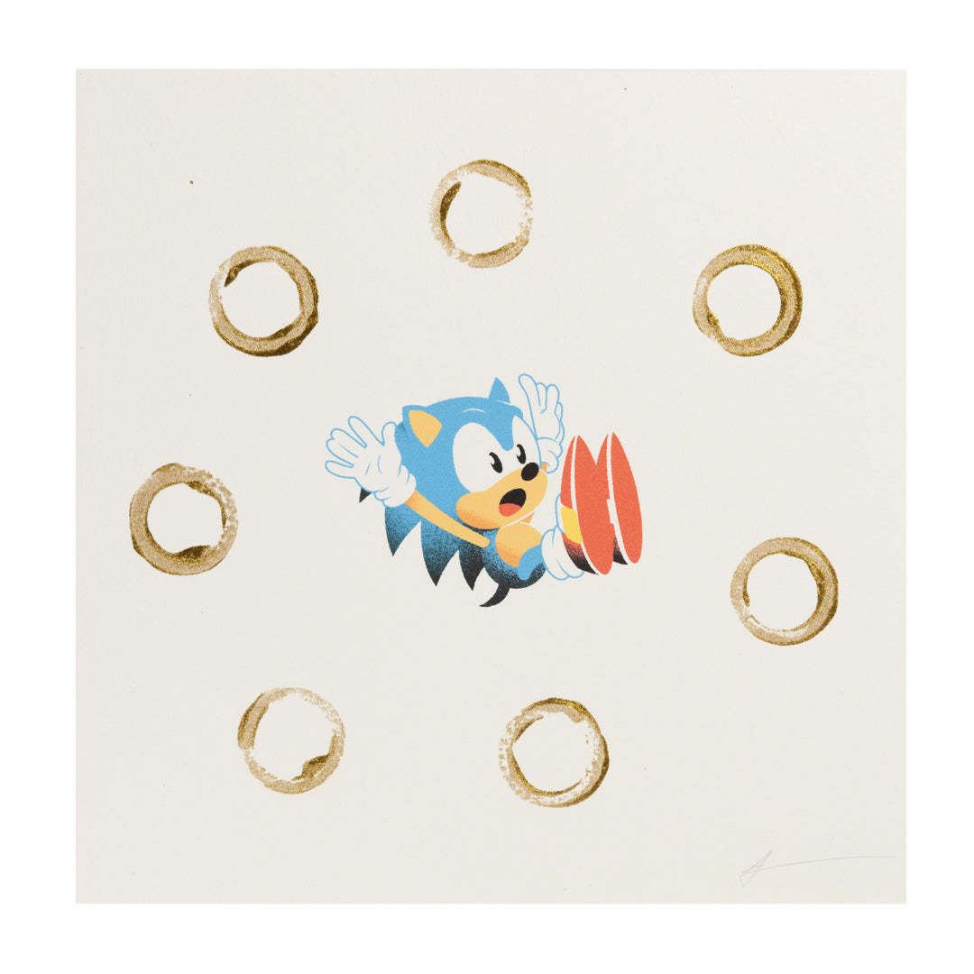 Justin Erickson of Phantom City Creative - Ring Drop (Art Print)
