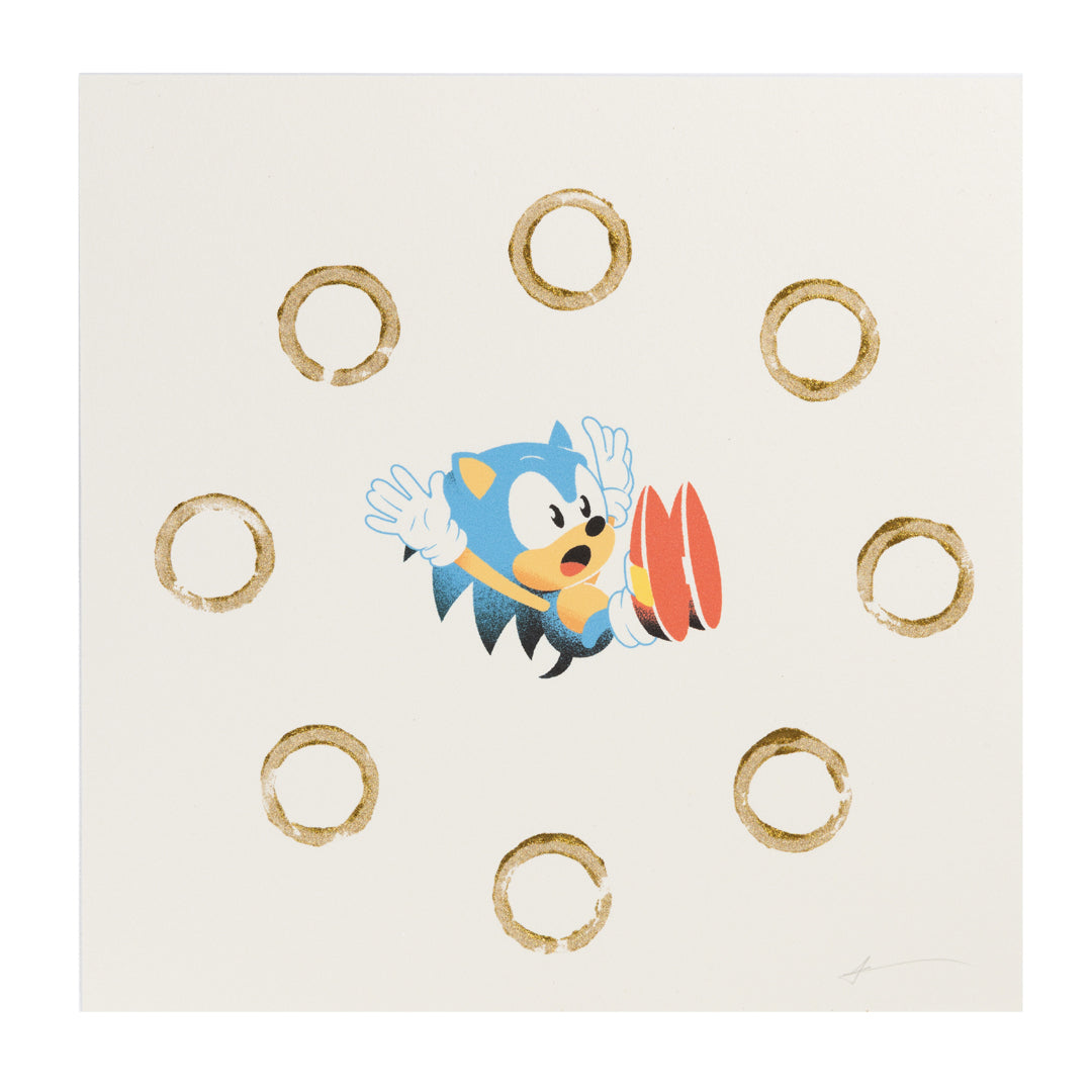 Justin Erickson of Phantom City Creative - Ring Drop (Art Print)