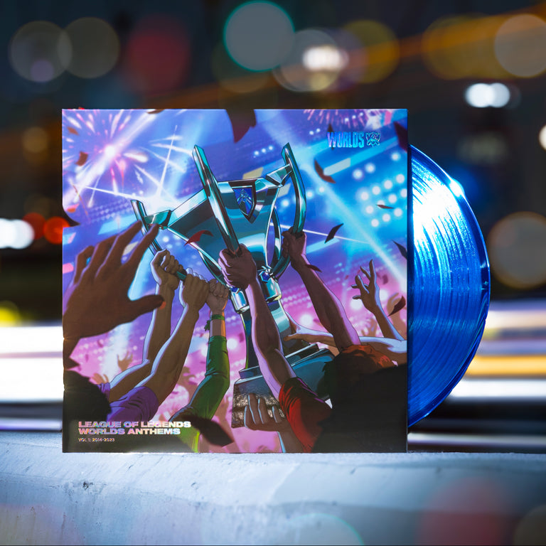 League of Legends Worlds Anthems Vol 1: 2014-2023 1xLP Worlds Blue With Disc