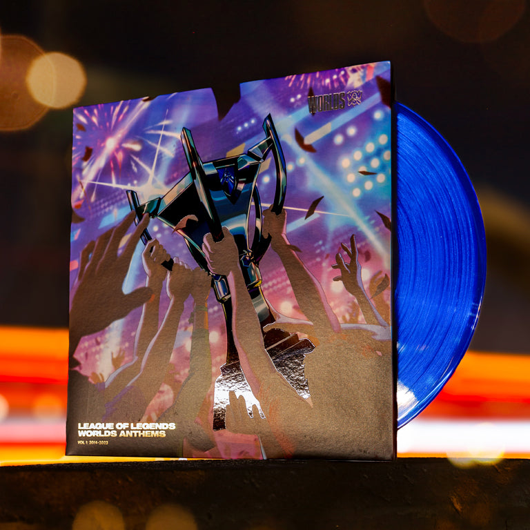 League of Legends Worlds Anthems Vol 1: 2014-2023 1xLP Worlds Blue With Disc