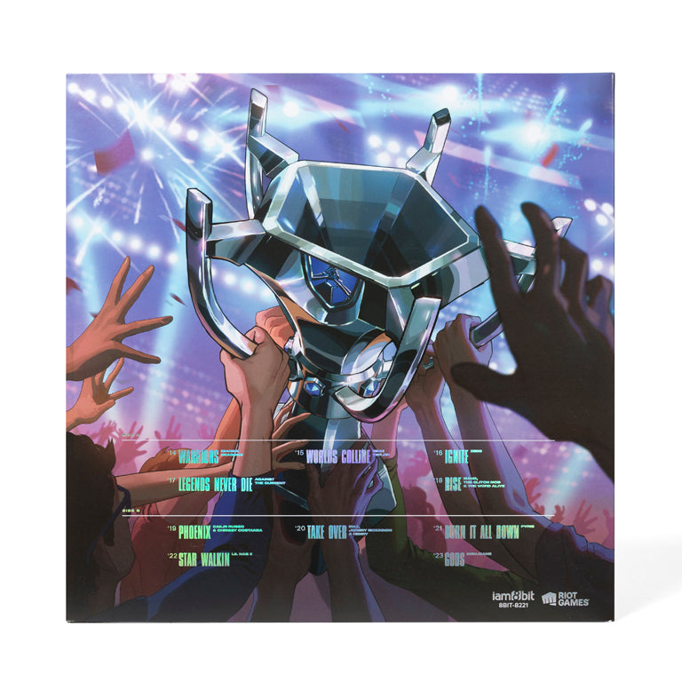League of Legends Worlds Anthems Vol 1: 2014-2023 1xLP (Back)