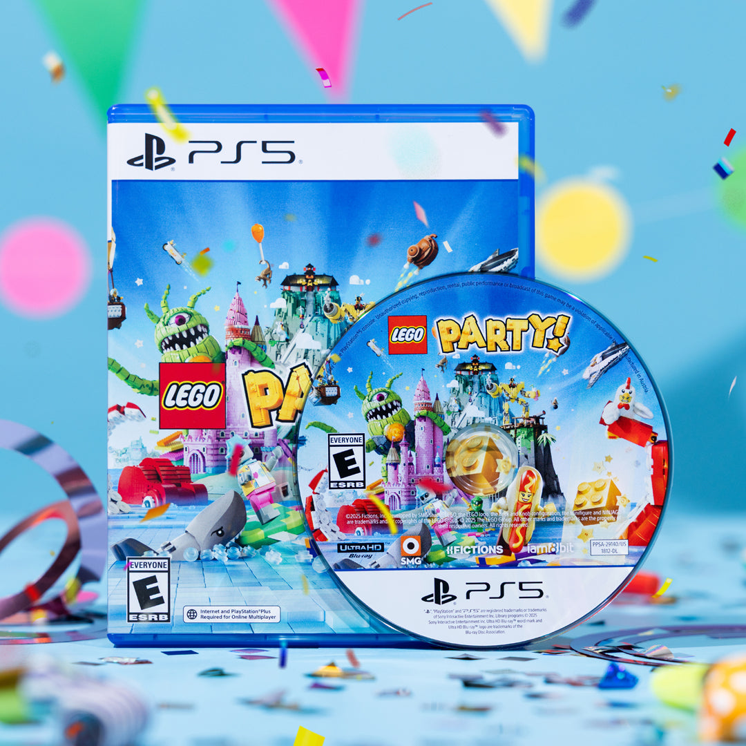 LEGO Party PS5 with Disc Out Lifestyle