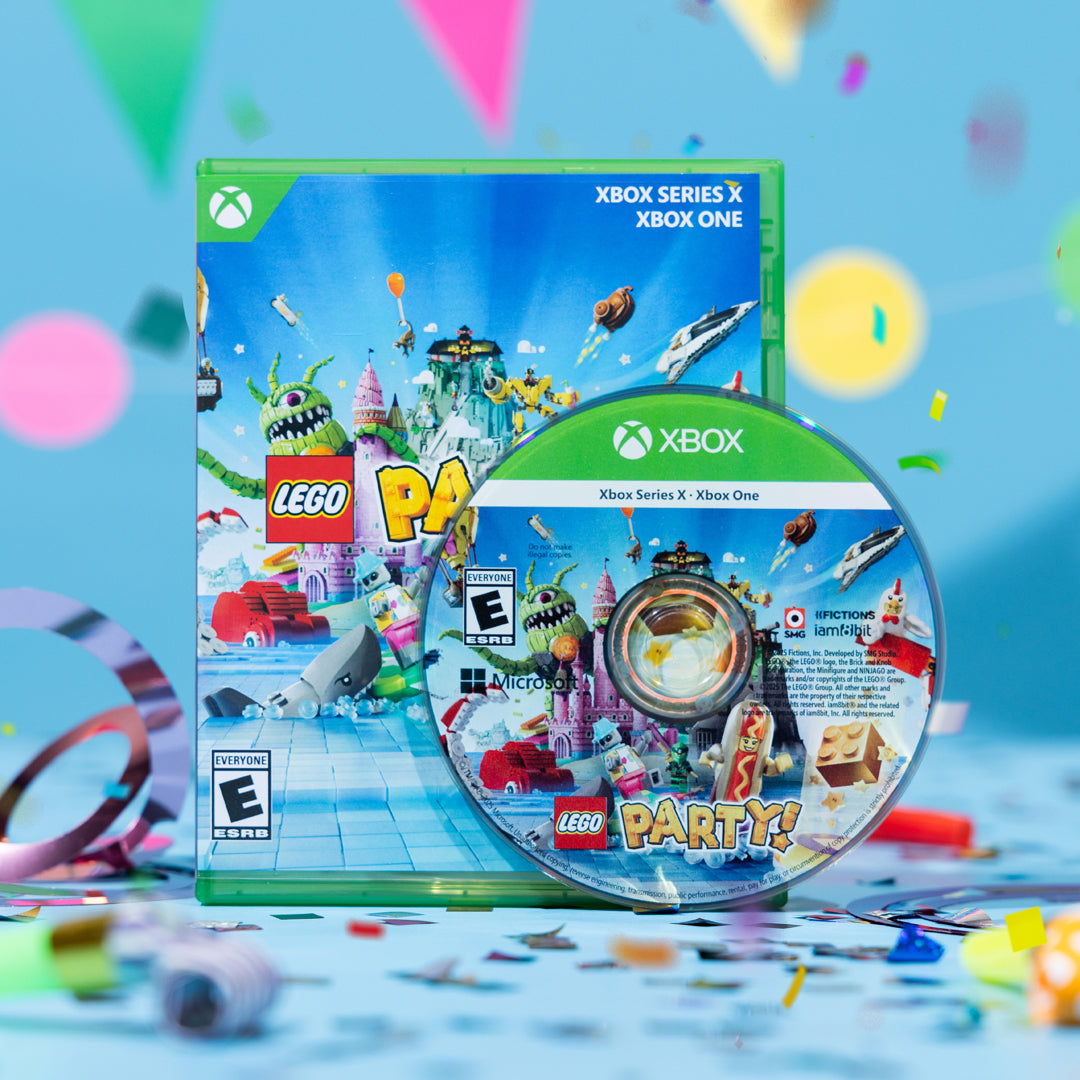 LEGO Party Xbox with Disc Out Lifestyle