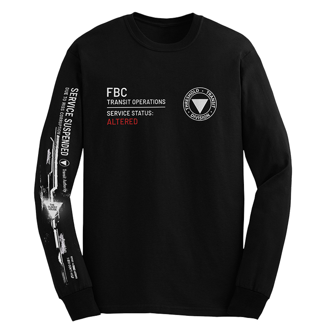 Control Resonant: Corrupted Metro Longsleeve T-shirt