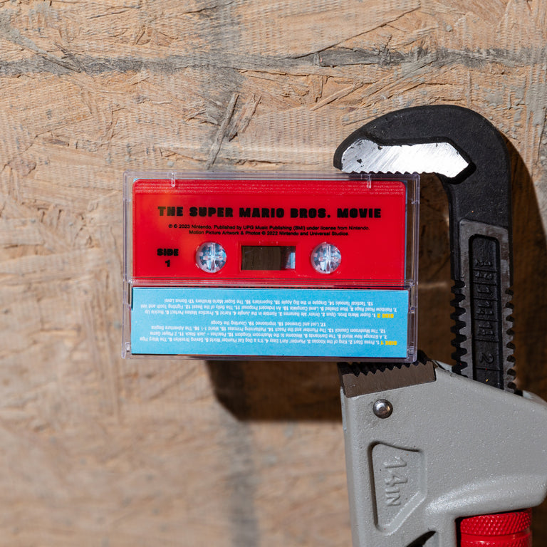 The Super Mario Bros. Movie Cassette (Red) - Back