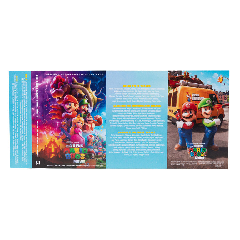 The Super Mario Bros. Movie Cassette Cover Sheet