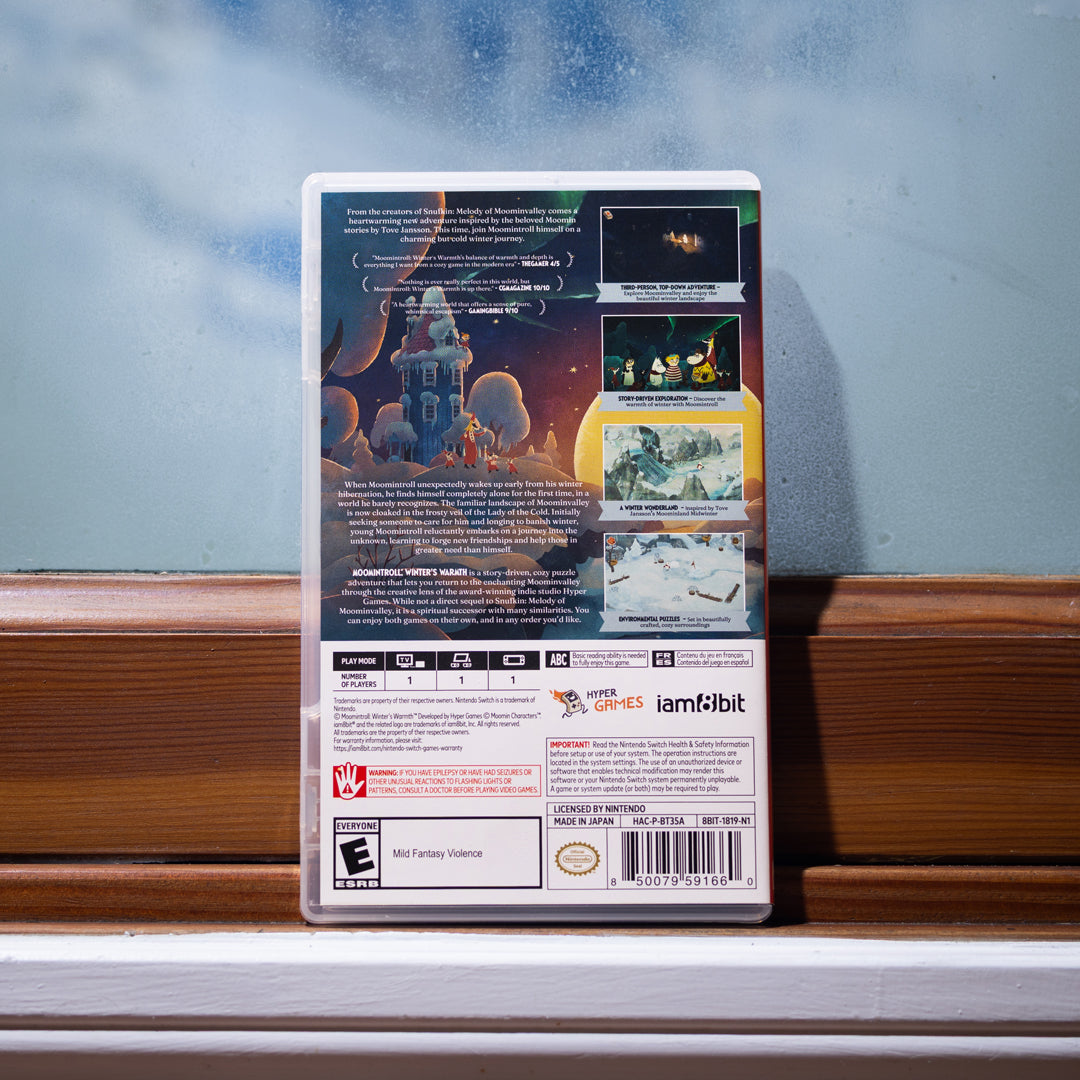 Moomintroll: Winter’s Warmth (iam8bit Nintendo Switch Retail Edition)