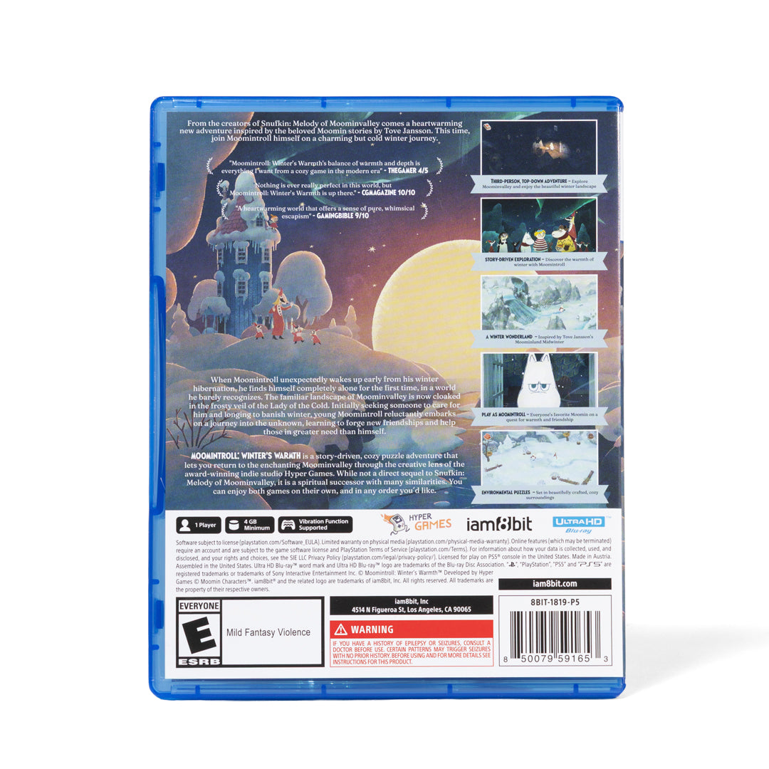 Moomintroll: Winter’s Warmth (iam8bit PlayStation 5 Retail Edition)