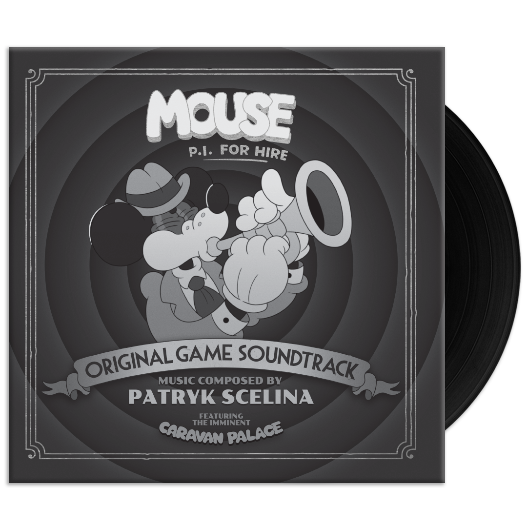 MOUSE: P.I. For Hire Original Game Soundtrack Vinyl Reissue (180 Gram Edition)