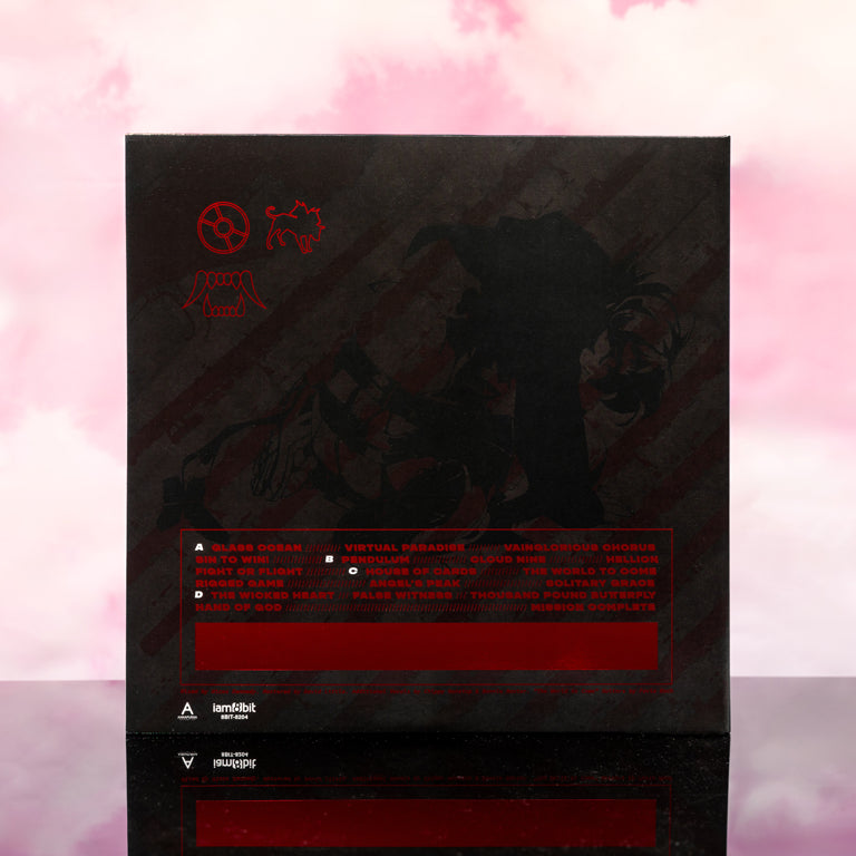 Neon White Soundtrack Part 1 “The Wicked Heart” 2xLP (Back)