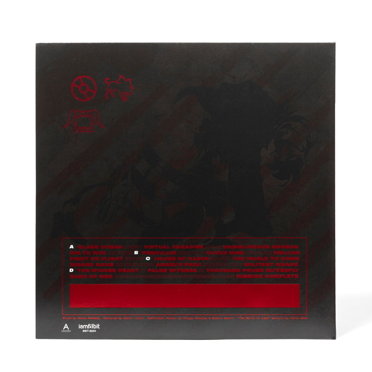 Neon White Soundtrack Part 1 “The Wicked Heart” 2xLP (Back)