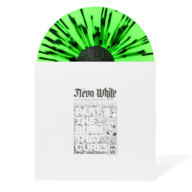 Neon White Soundtrack Part 2 2xLP Disc A/B and Sleeve