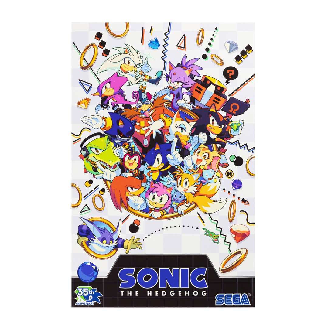 Nuri Durr - Sonic The Hedgehog: 35th Anniversary (Timed Edition Print)