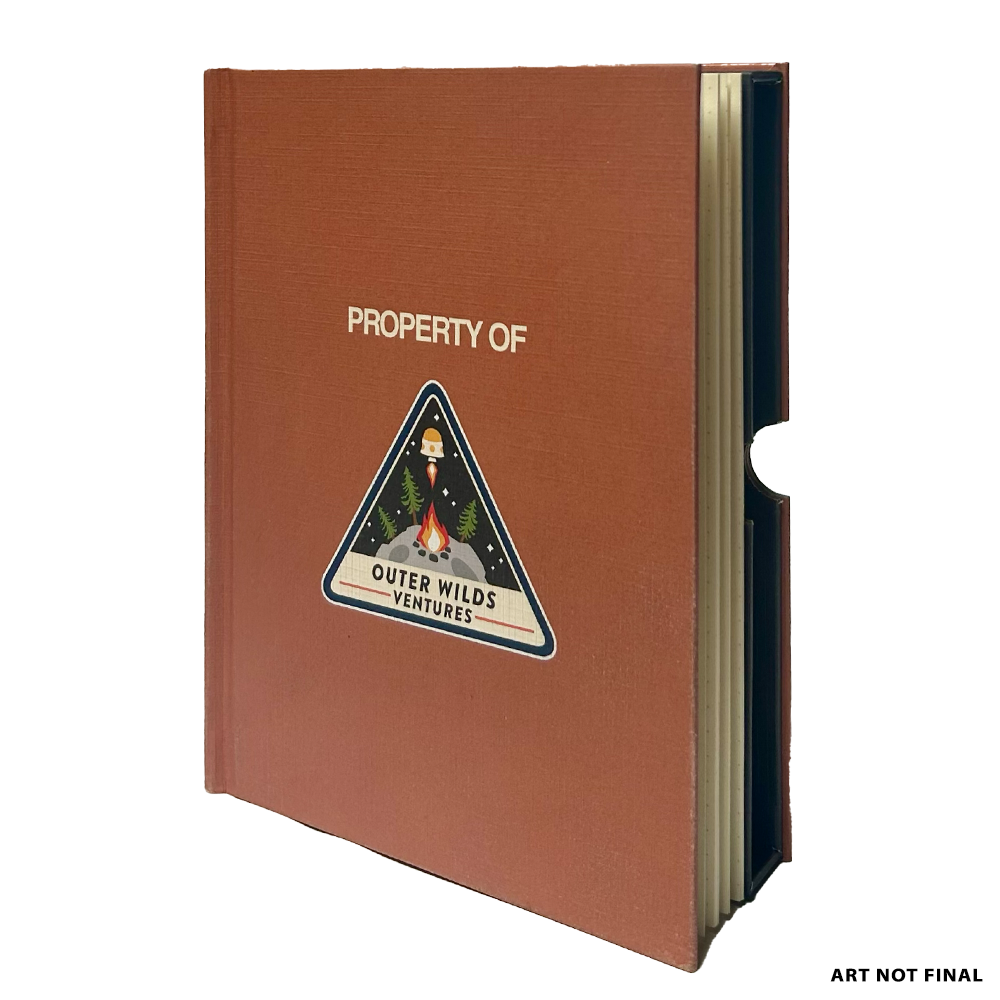 Outer Wilds: Collector's Edition Explorer’s Journal + Game Sleeve PlayStation 5