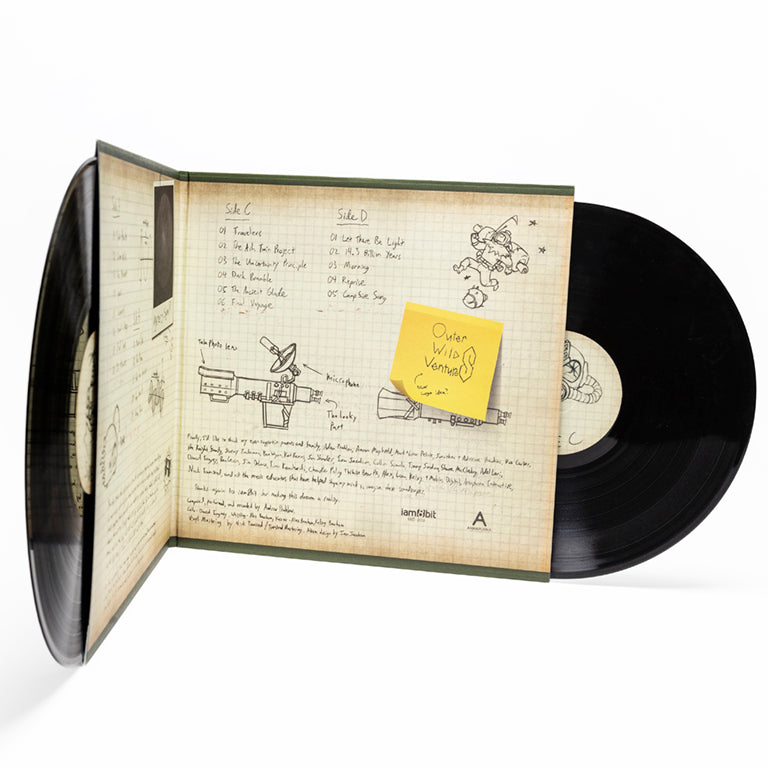 Outer Wilds 2xLP Vinyl Soundtrack Gatefold Jacket