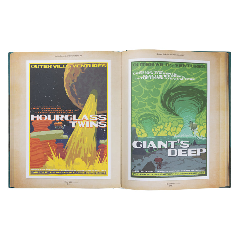 The Art of Outer Wilds (Hardcover Book)