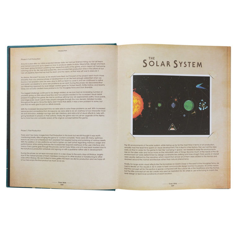 The Art of Outer Wilds (Hardcover Book)