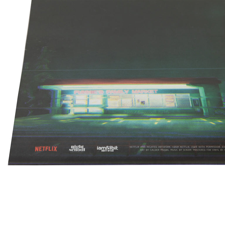 Oxenfree II: Lost Signals 2xLP Corner Detail (Back)