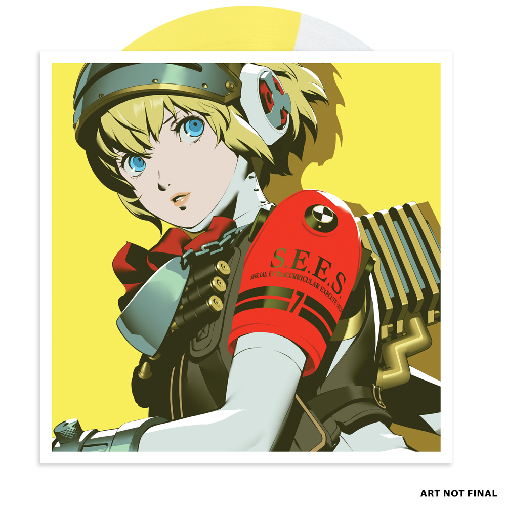 Persona 3 Reload: Episode Aigis 2xLP - Sleeve and Disc