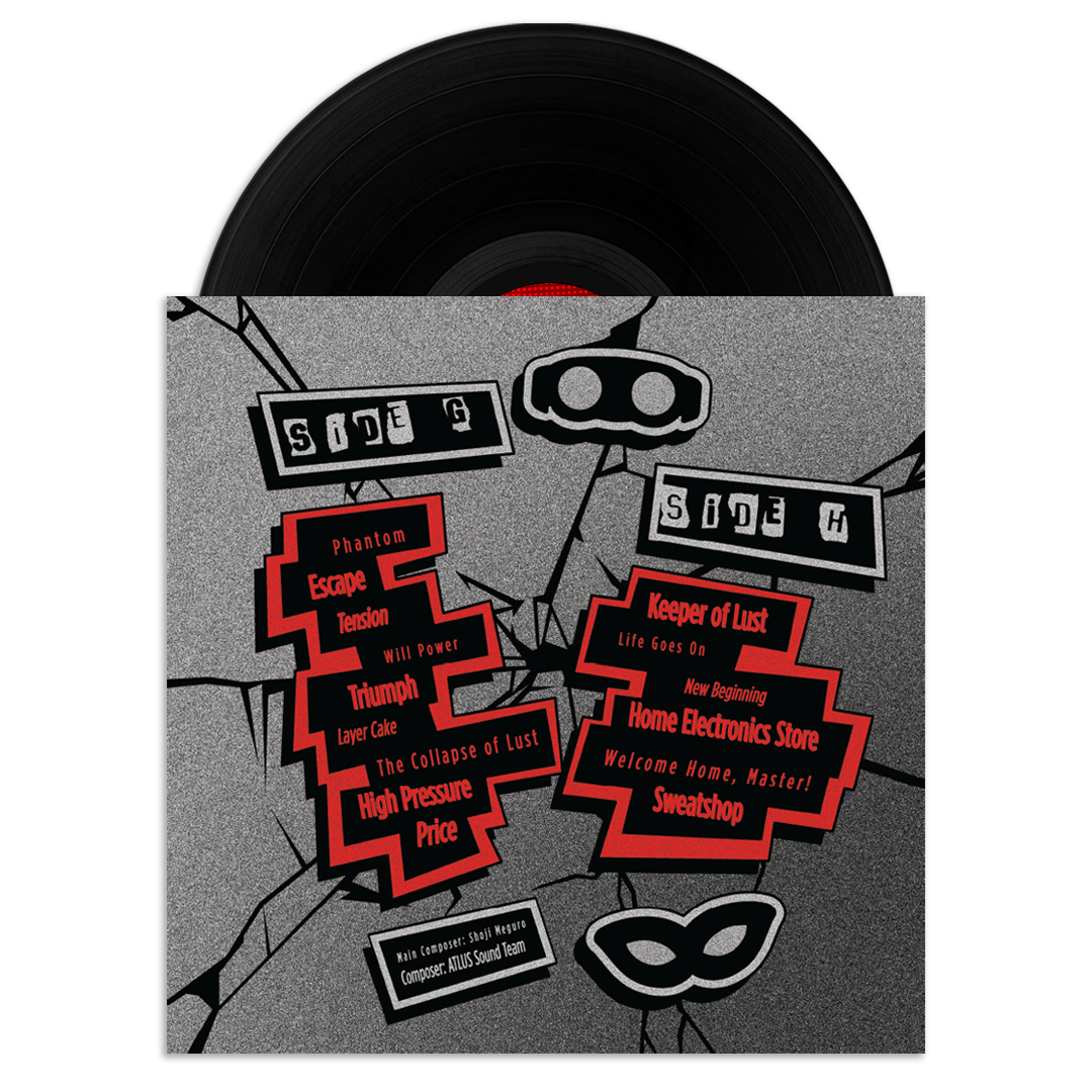 Persona 5 Vinyl Soundtrack - The Deluxe Edition 6xLP Reissue