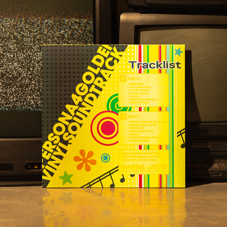 Persona 4 Golden Vinyl Soundtrack (Back)