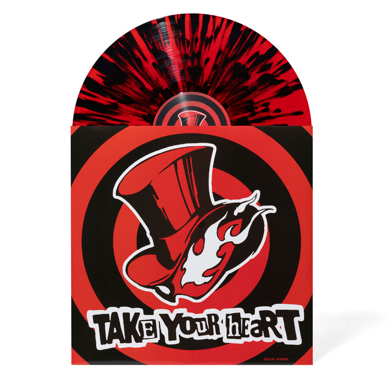 Persona 5 Megamix Vinyl Soundtrack Disc and Sleeve