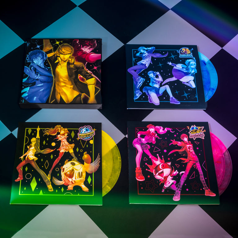 Persona Dancing Vinyl Soundtrack Bundle With Included Vinyl and Discs