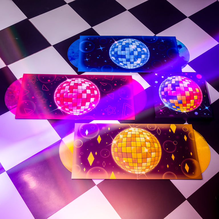 Persona Dancing Vinyl Soundtrack Bundle with Included Vinyl and Discs (Open Gatefold Detail)