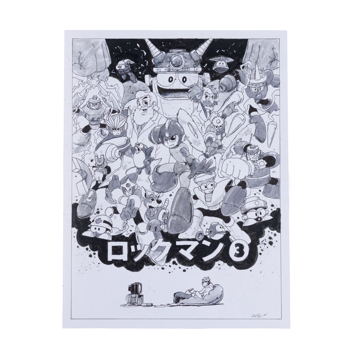 Press Start To Remember ORIGINAL by Michael Byers