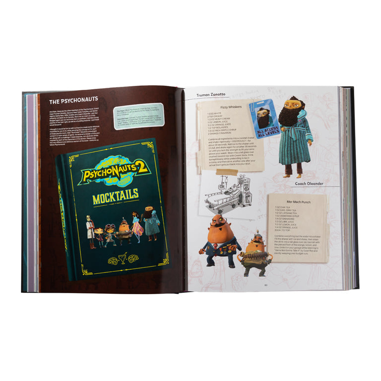 The Art of Psychonauts 2 (Hardcover Book)