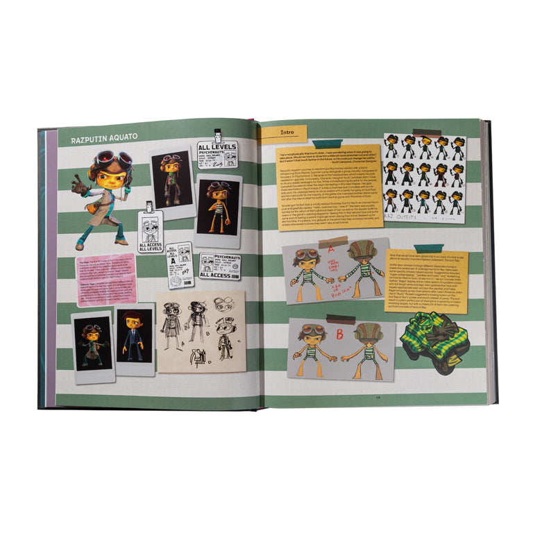 The Art of Psychonauts 2 (Hardcover Book)