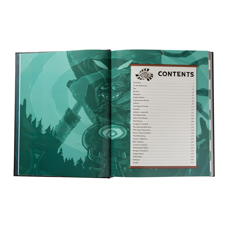 The Art of Psychonauts 2 (Hardcover Book)