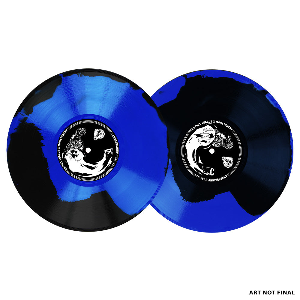 Rocket League X Monstercat 10 Year Anniversary Vinyl Disc