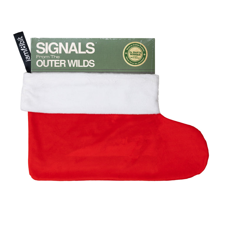 Vinyl Record Stocking (Red)