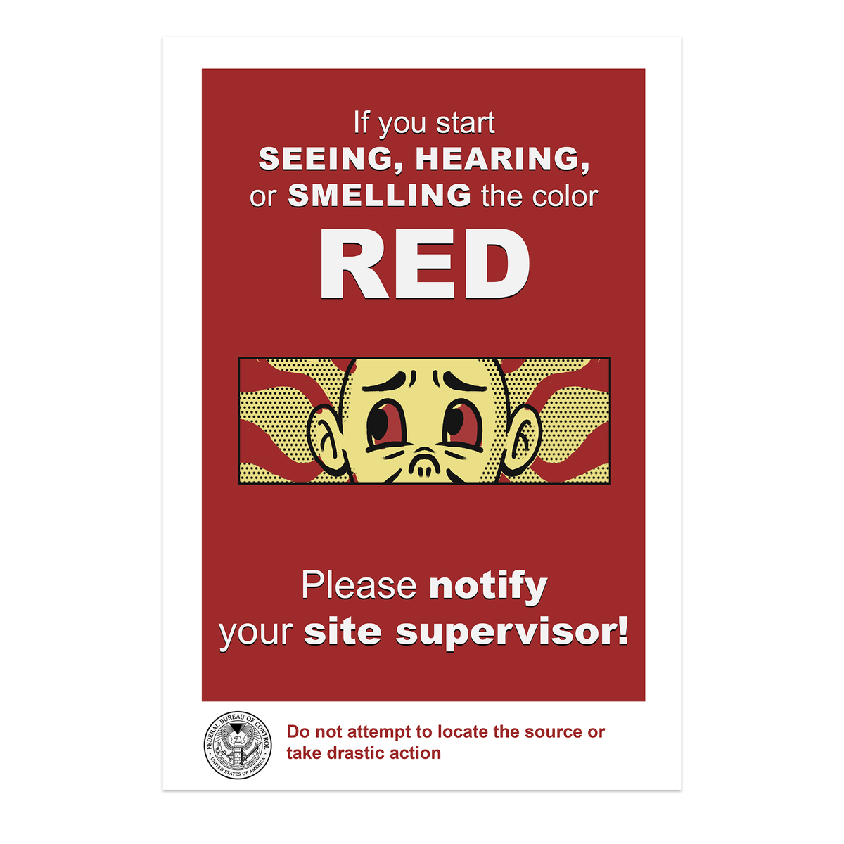 Control Resonant: Red Alert Poster