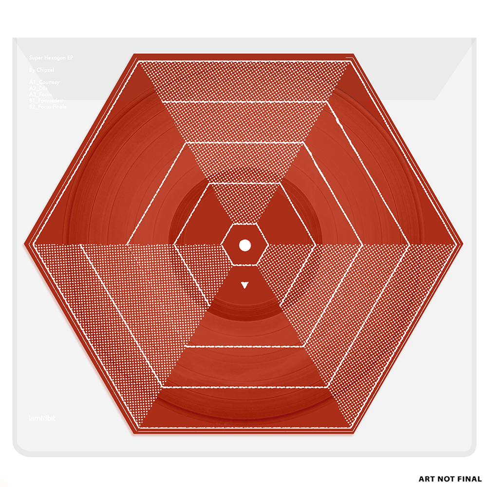 Super Hexagon EP Reissue Red