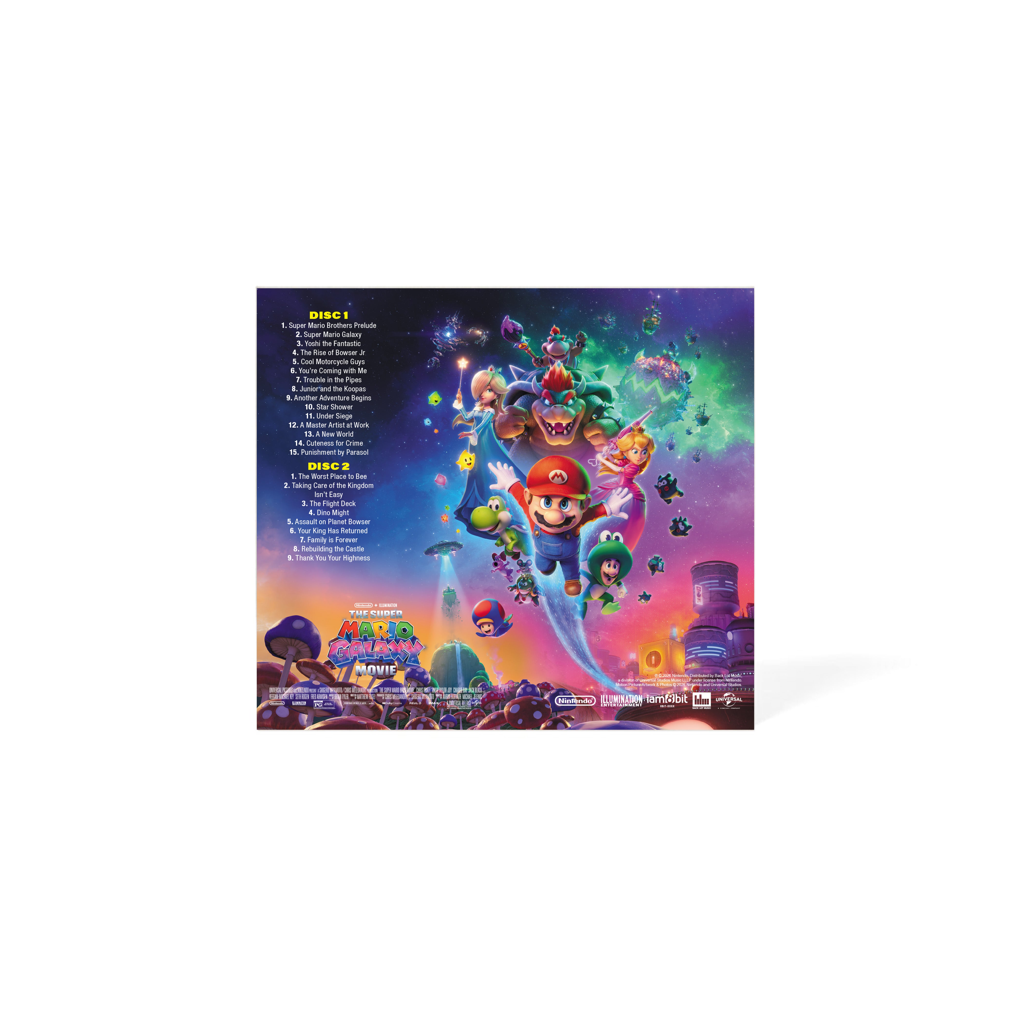 The Super Mario Galaxy Movie CD Soundtrack