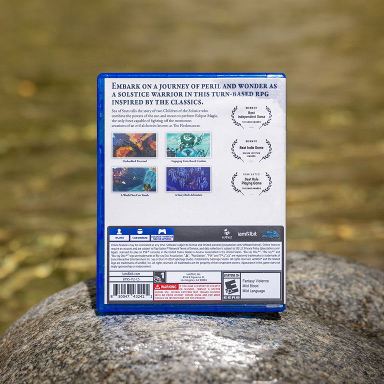 Sea of Stars (PlayStation 4 Exclusive Edition) (Back)