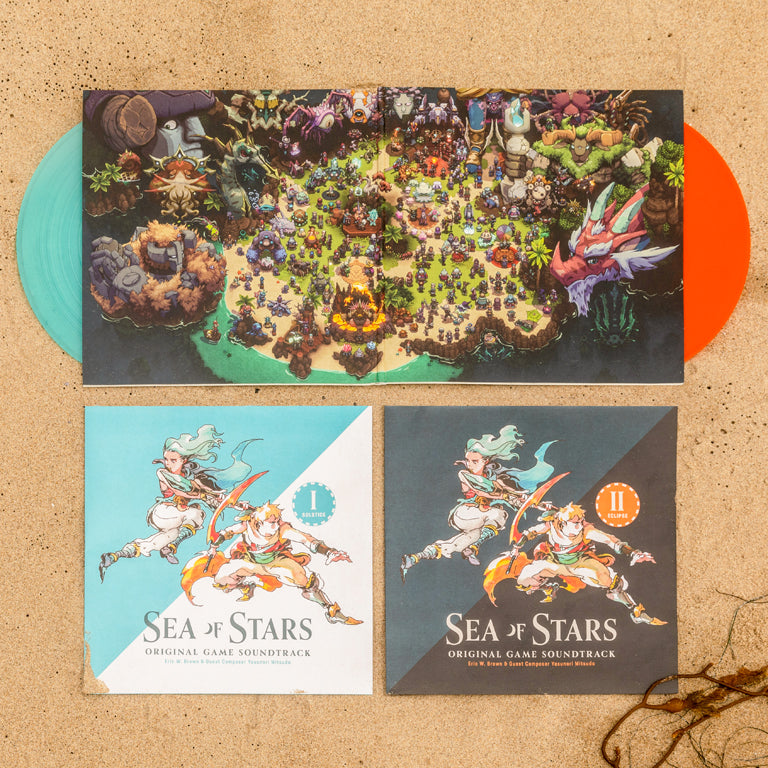 Sea of Stars 2xLP Open Jacket with Discs and Sleeves