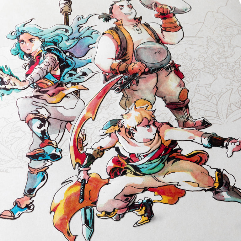 Sea of Stars 2xLP - Jacket embossing