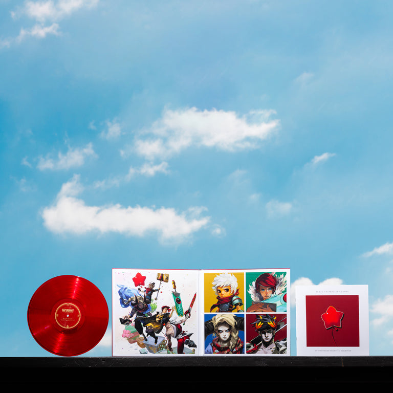 The Songs of Supergiant Games: 10th Anniversary Orchestral Collection Vinyl Soundtrack Inside Gatefold and Disc