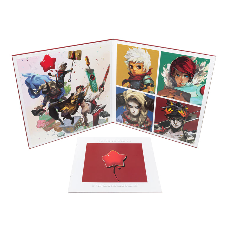 The Songs of Supergiant Games: 10th Anniversary Orchestral Collection Vinyl Soundtrack Inside Gatefold