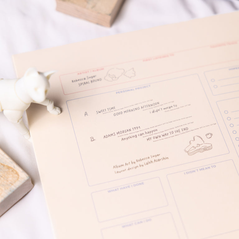 Spiral Bound 10” Vinyl