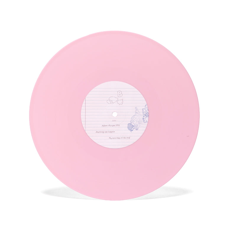 Spiral Bound Pink Vinyl Disc