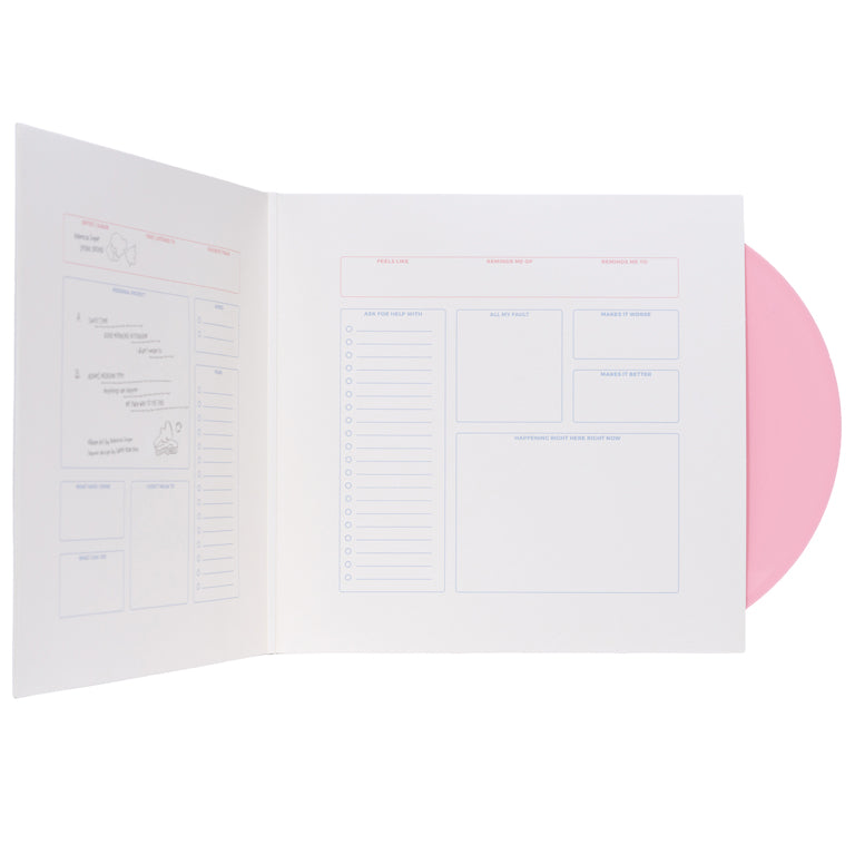 Spiral Bound Inside Vinyl Jacket with Disc