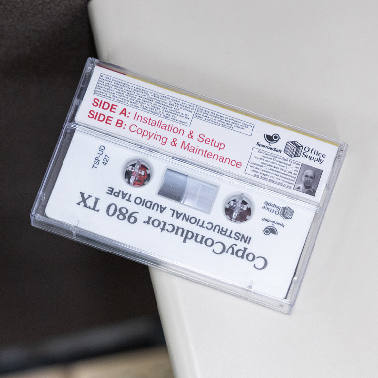 The Stanley Parable CopyConductor 980 TX Instructional Audio Tape (Back)