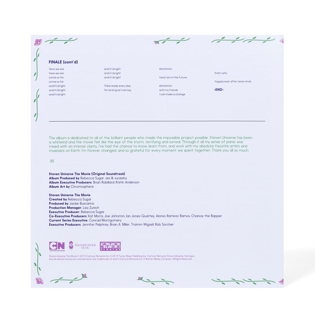 Steven Universe: The Movie 4x10” Vinyl Set