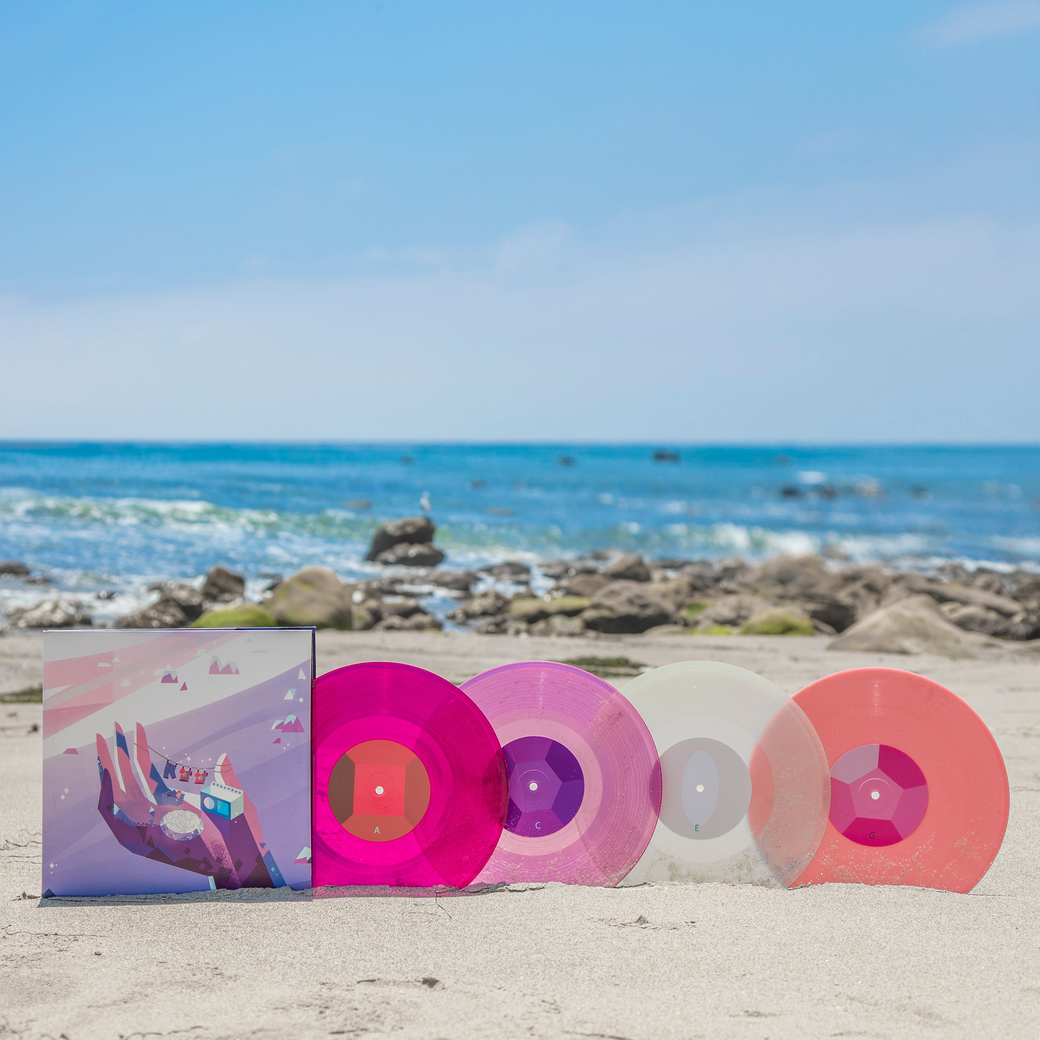 Steven Universe 4 x 10” Vinyl Set