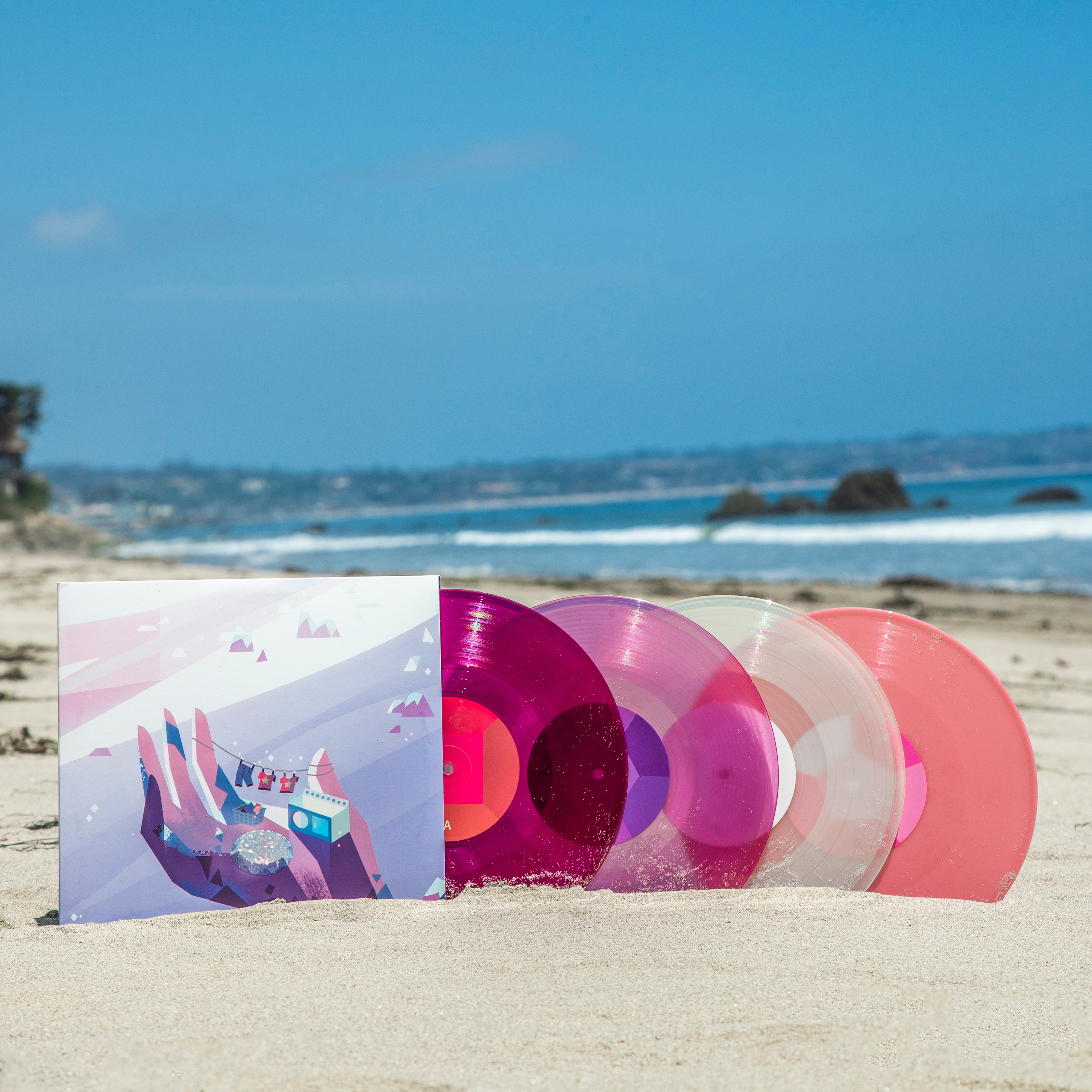 Steven Universe 4 x 10” Vinyl Set